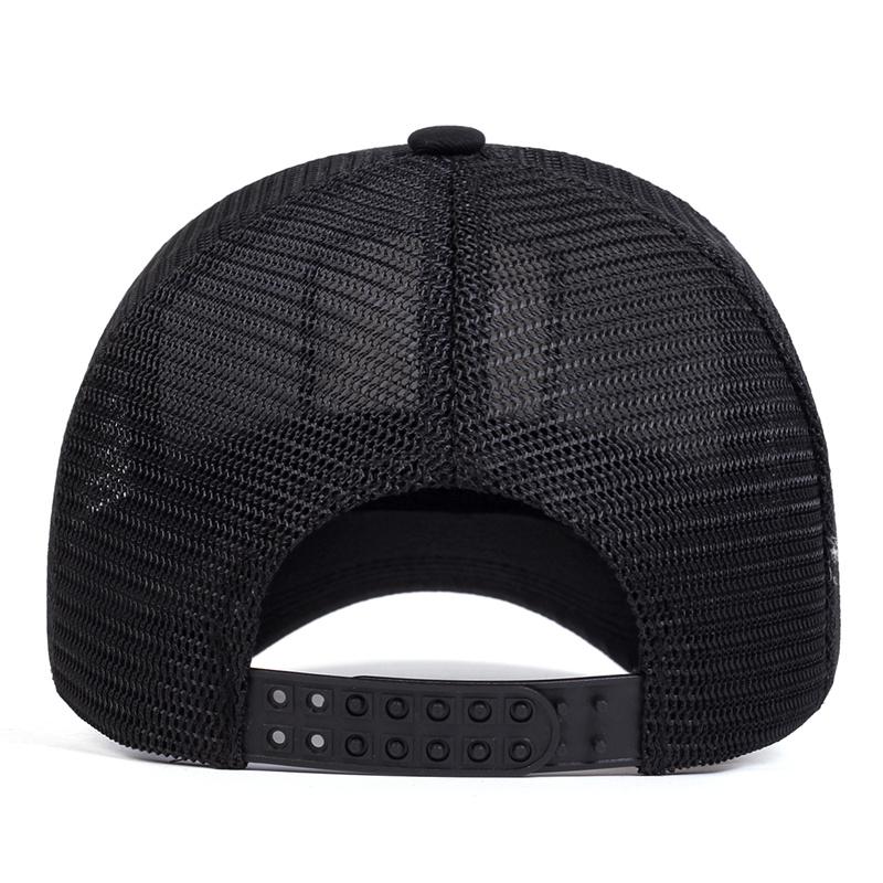 Unisex Snapback Caps Men Breathable Mesh Hats For Women Embroidery Bear Baseball Cap Man'S Cotton Hip Hop Bone Trucker Hat
