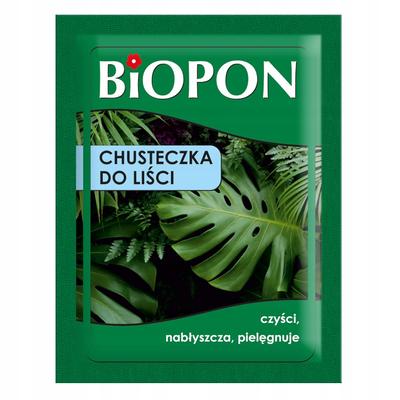 Biopon Čisticí ubrousek na listy rostlin pro odstraňování prachu