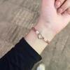Fashionable Simple Woven Bracelets for Women Hollow Love Heart Designs Suitable for Parties and Dates Decoration
