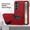 Three Proof Phone Case Source Flat Stripe Protective Case, Niche and High-end for Samsung Phone Case
