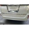 For Toyota Voxy Noah R80 2017 2018 ABS Chrome Car Rear Trunk Lid Cover Trim Rear Door Tailgate License Plate Frame Accessories