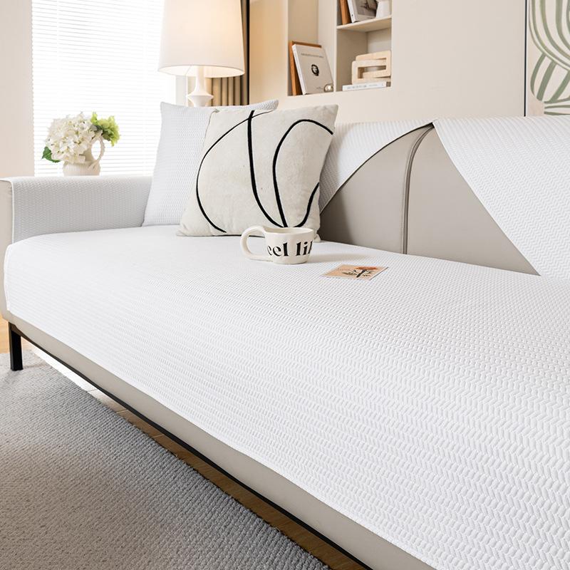 Fresh Ice Silk Sofa Cool Bamboo Mat Summer Non-Slip Cushion Summer Full Cover Cloth