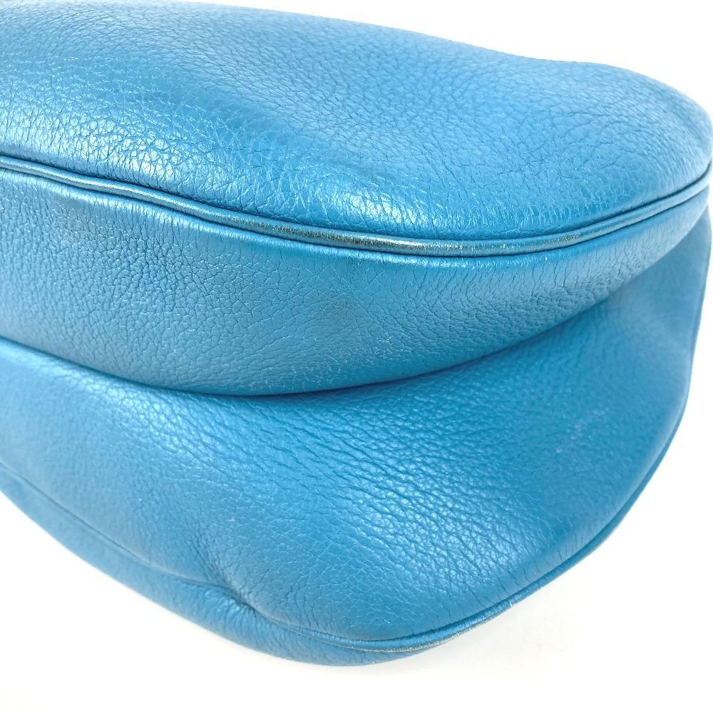 HERMES Gao Bag Shoulder Bag Shoulder Bag Togo Blue gene blue/SilverHardware