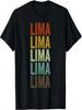 Lima Peru Retro Vintage T-Shirt