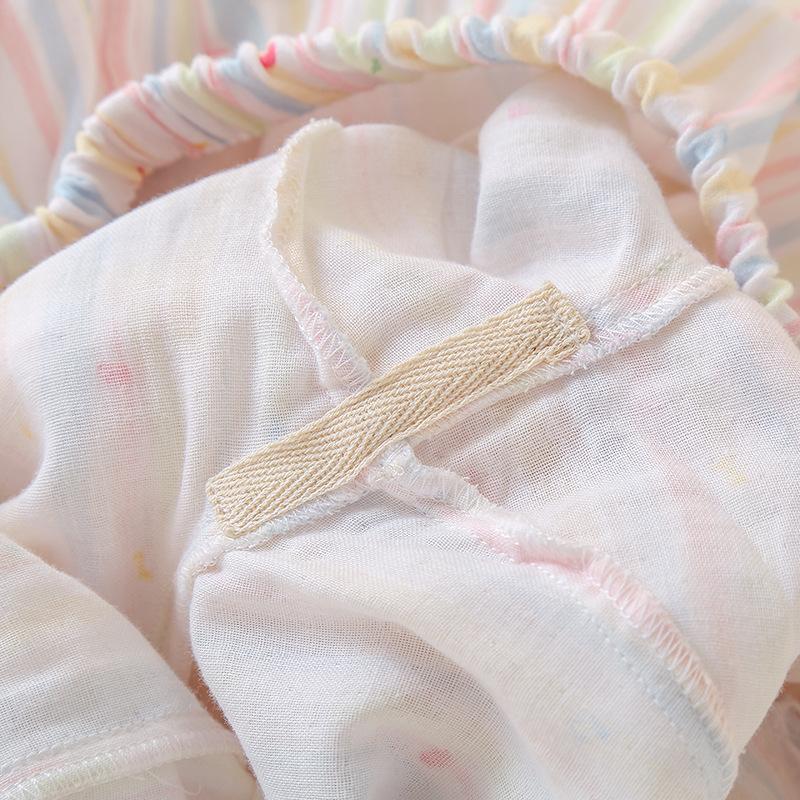 2026 Japanese New Women's Spring/Summer Pajama Set 100% Cotton Gauze Thin Long Sleeve Two Piece Home Clothes Cardigan Set