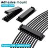 Cable Organizer Cord Management Wire Holder Flexible USB Cable Winder Tidy Silicone Clips For Mouse Keyboard Earphone Protector