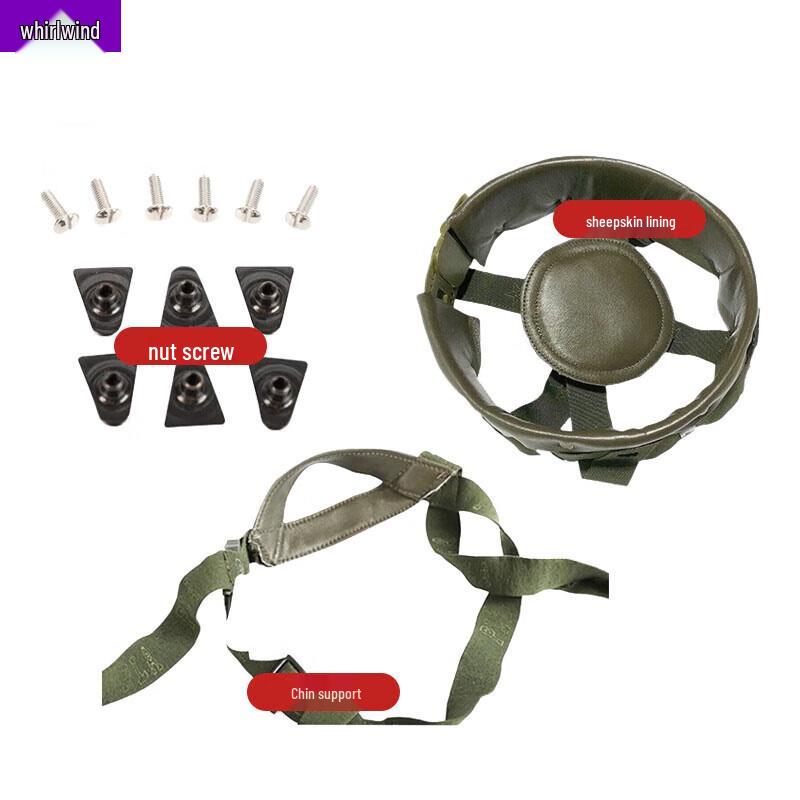 

Tactical Helmet Sheepskin Liner Kit