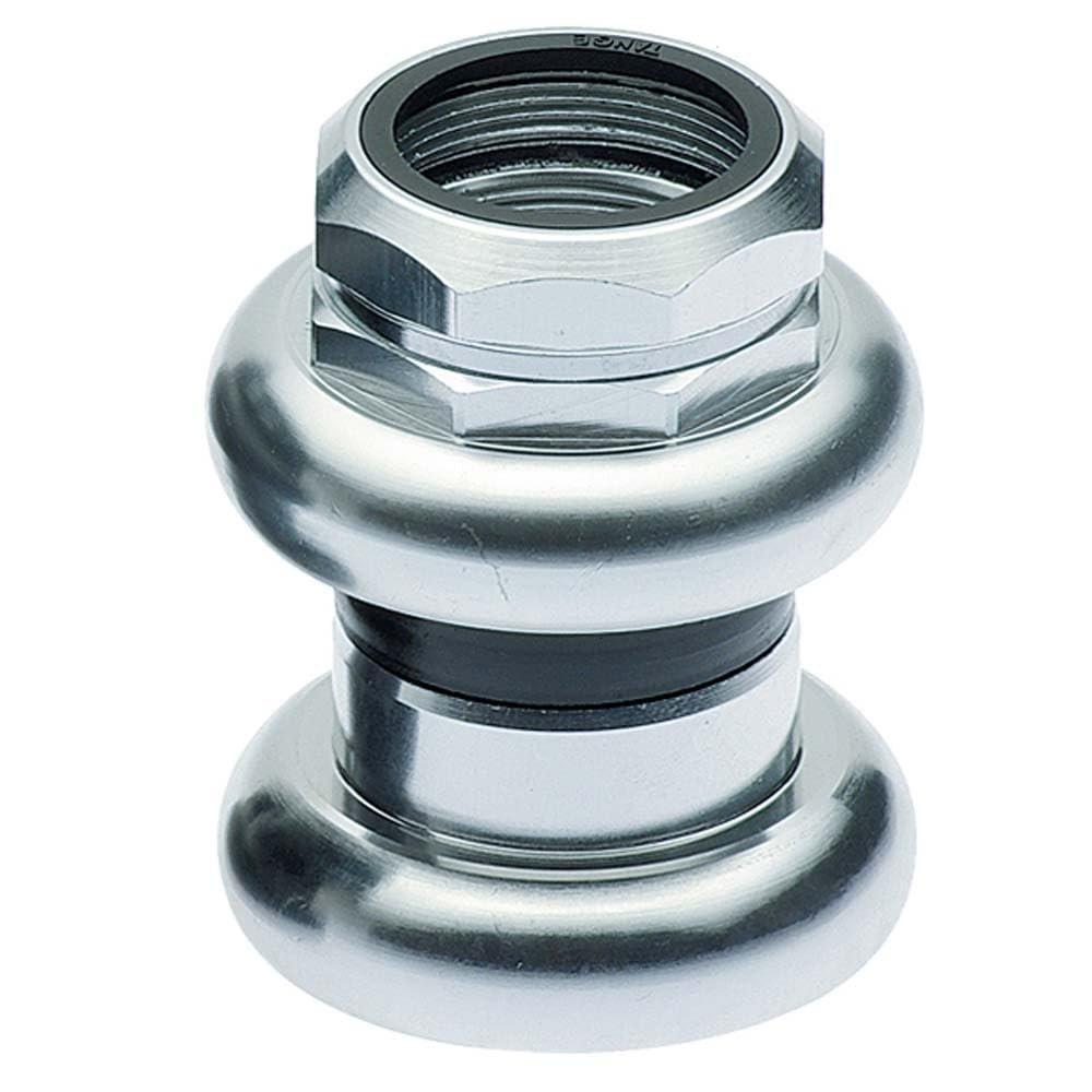 TANGE Passage DX Threaded Headset 1-inch (ITA/JIS) - Silver Lightweight Aluminum