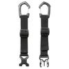 Hakuba [.co.jp Limited] GW-PRO Attachment Strap Chest AZ AMZKST-GWAT-CH Backpack Belt Backpack Strap Attached To Backpack Black Free Size