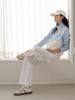 NITINA Oversized Big Pocket Pants Wh