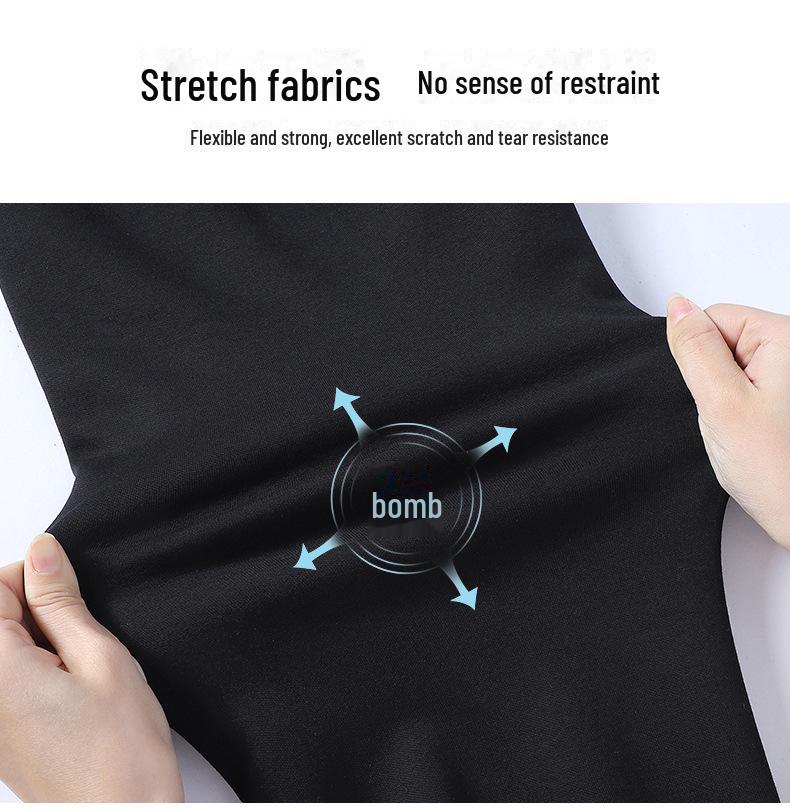 Pantaloni de trening sport din bumbac pentru bărbați: Primăvară/Vară, Culoare uni, Mărime mare, Croială lejeră, Croială dreaptă, Manșete.