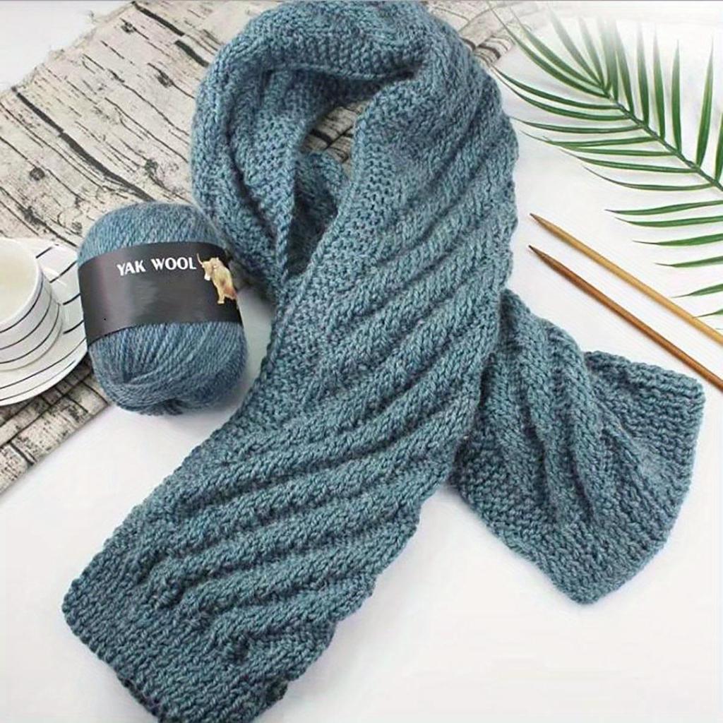 Worsted Weight Wool Yarn Soft & Durable Knitting Crochet Yarn for Cushions DIY Craft Yarn for Beginners