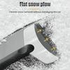 Silicone Windshield Squeegee - Durable Fog/Ash/Snow Removal Tool for Car Windows (Ergonomic) (Effective) (Compact)