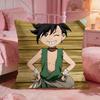 dDororo cute Cushion Cover Premium Comfort Reversible Pillow Cove Two in One Design for Any Room  Car Interior