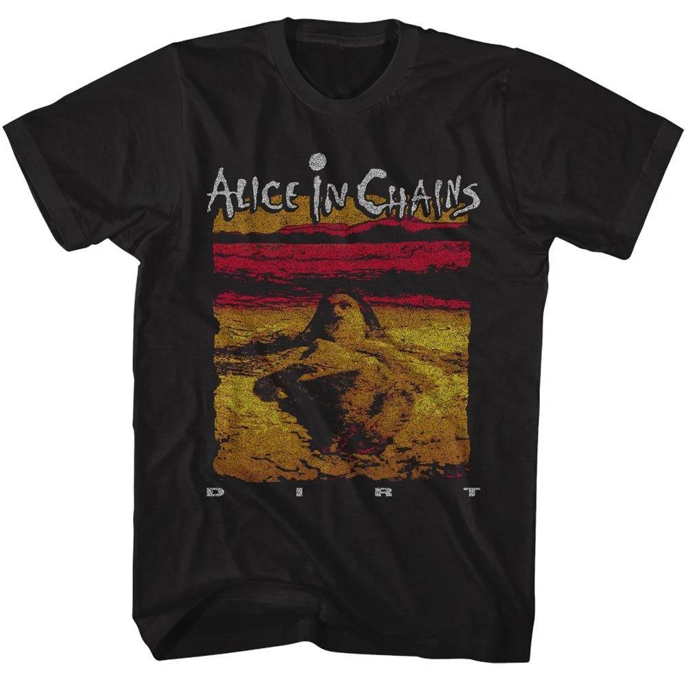 Alice In Chains - Dirt Album Art - American Classics - Solid Black Short S 160