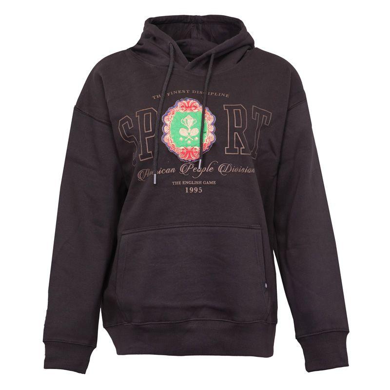 Sweat à capuche Scott coton inscription Sport Femme AMERICAN PEOPLE