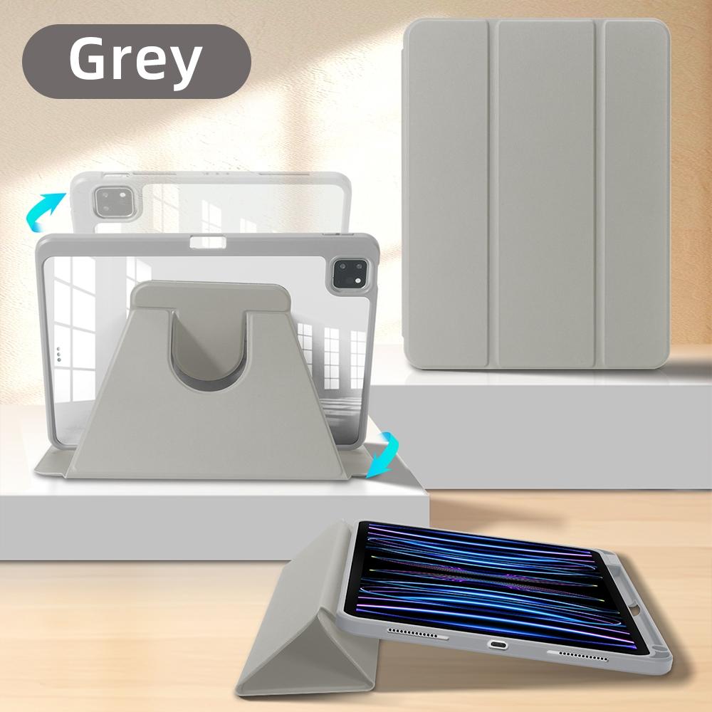 

Прозрачный акриловый чехол для iPad 10-го поколения 10.9 Air 11 13 M2 2024 Pro 13 11 GenerationCasing с держателем для ручки Mini 6 8.3