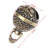 1Pcs Brass Drop Bell Chinese Good Luck Tinkle Bell Charm For Bracelet and Anklet