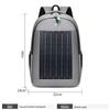 Fashionable Solar Charging Backpack for Travel, Cycling, Mountaineering & Laptop Use