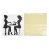 Decoration Nail Art Salon Wall Sticker Shop Window Nail Art Manicure Art Sticker Ornament