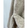 BACCA Beige Beige Alpaca Roof Belted Cardigan Tops S beigeUsed