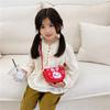 Bolsa Transversal Adorável para Crianças com Design de Coelho de Desenho Animado Fofo em Material PU Macio