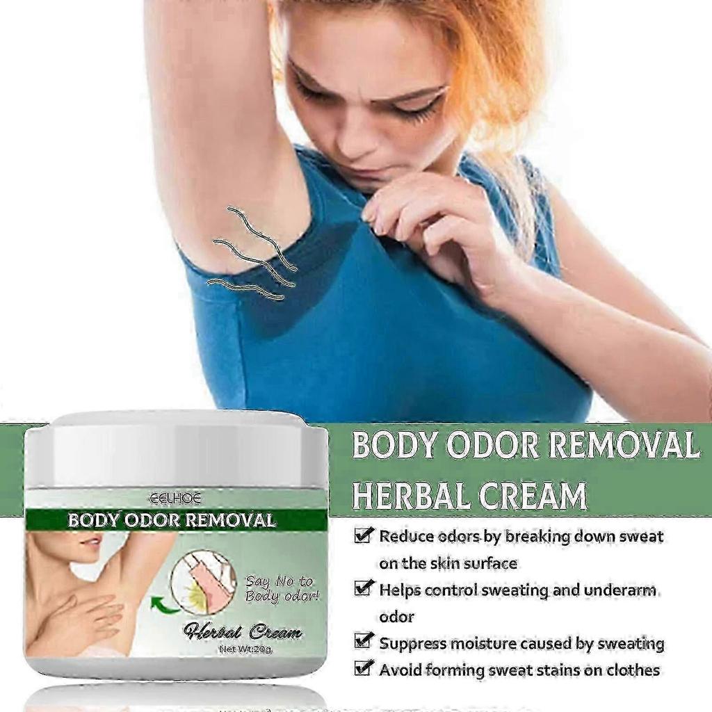 Herbal Underarm Deodorant Cream - Honeysuckle Scent for Gentle Odour Elimination 25-26