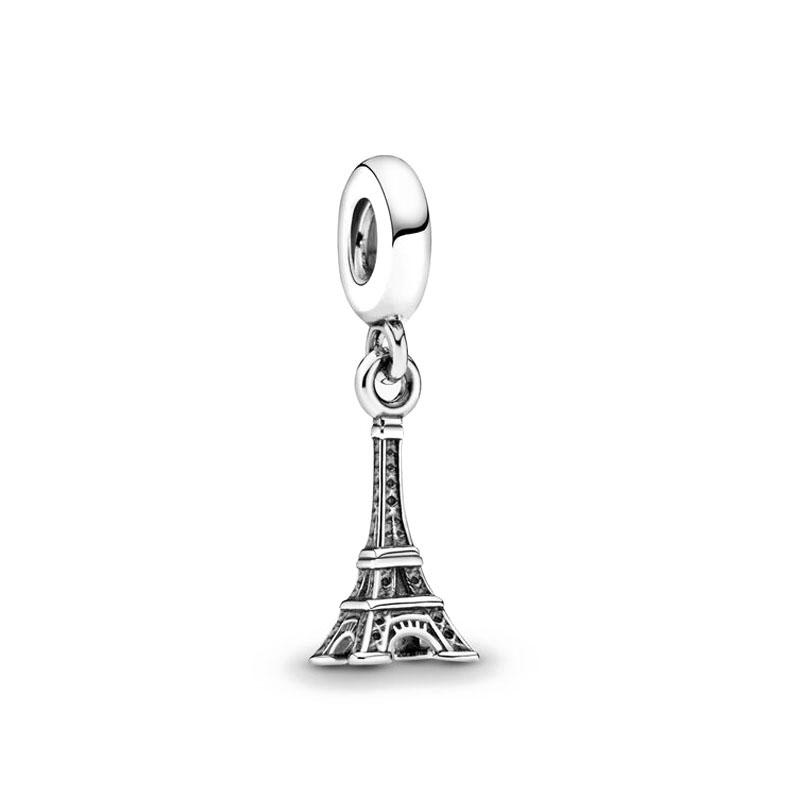 Copper Travel Airplane Passport Charms Beads Pendants Fit Original Bracelet Diy Beads For Women Jewelry Gift