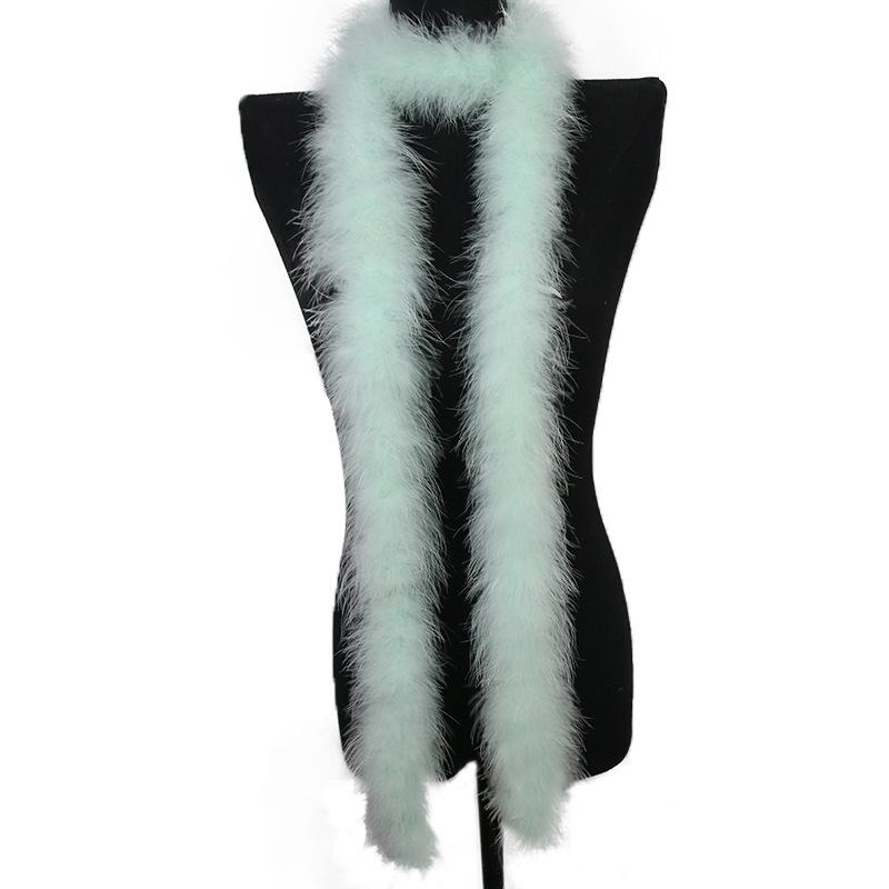 Thickened Encrypted Large Turkey Feather Strips Colored Top Scarves Stage Performance Costume Accessories