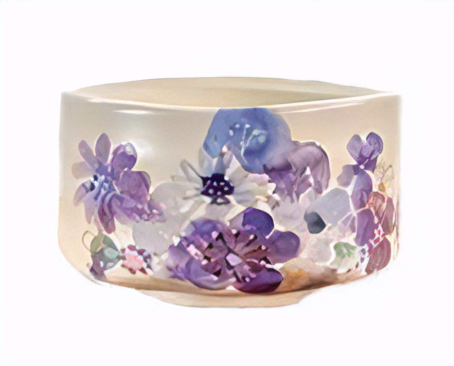 

Mino Ware Blue Bouquet Mi 4109