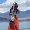 Scarf women's fashion double-sided jacquard scarf high-end sense of warmth imitation cashmere shawl Xinjiang Xizang travel outside