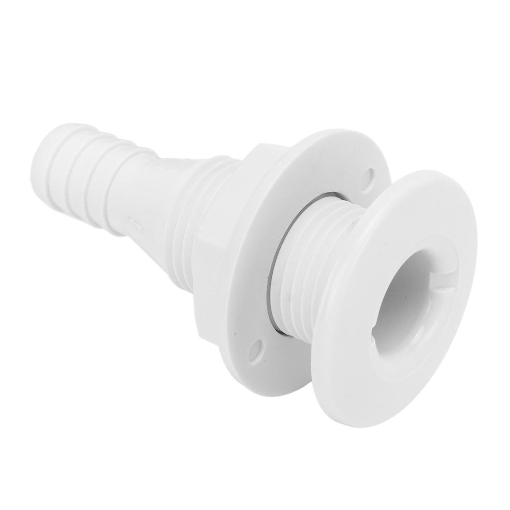 Boat Through Hull Connection 5 8in Straight Drain Outlet Exhaust Fittings Adapter Plug