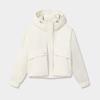 Women's Yang Mi Style Loose Warm Hooded Padded Jacket