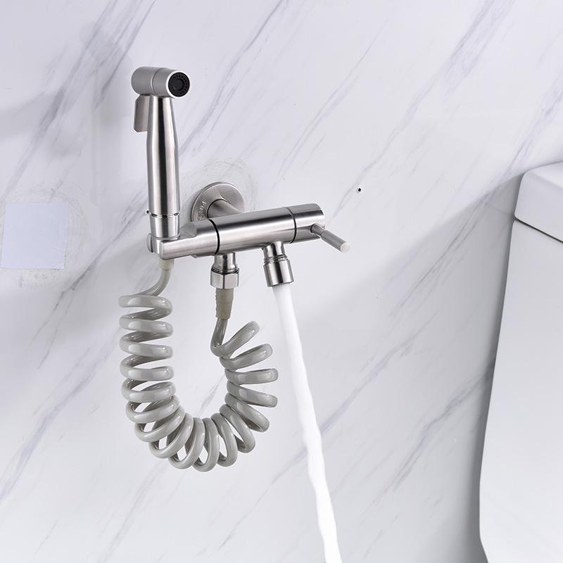 1.5/2/3/5m ABS Flexible Spring Shower Hose Water Plumbing Gun Connect Pipe Line Style for Toilet Bidet Sprayer