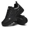 High Quality Leather Hiking Shoes Durable Outdoor Sport Men Trekking Leather Shoes Lace-Up Climbing Hunting Sneakers