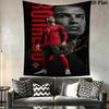 Ronaldo'S Legacy Celebration Portuguese Football Bedding 1 Duvet Cover 2 Pillowcase Without Core Soft And Comfortable Bedding Set