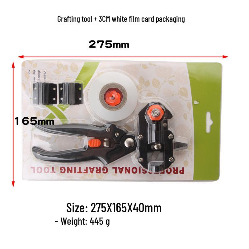 Mehrzweck-Veredelungswerkzeug: Scheren, Messer & Maschine für Gartenbau und Sämlinge in Obstbäumen