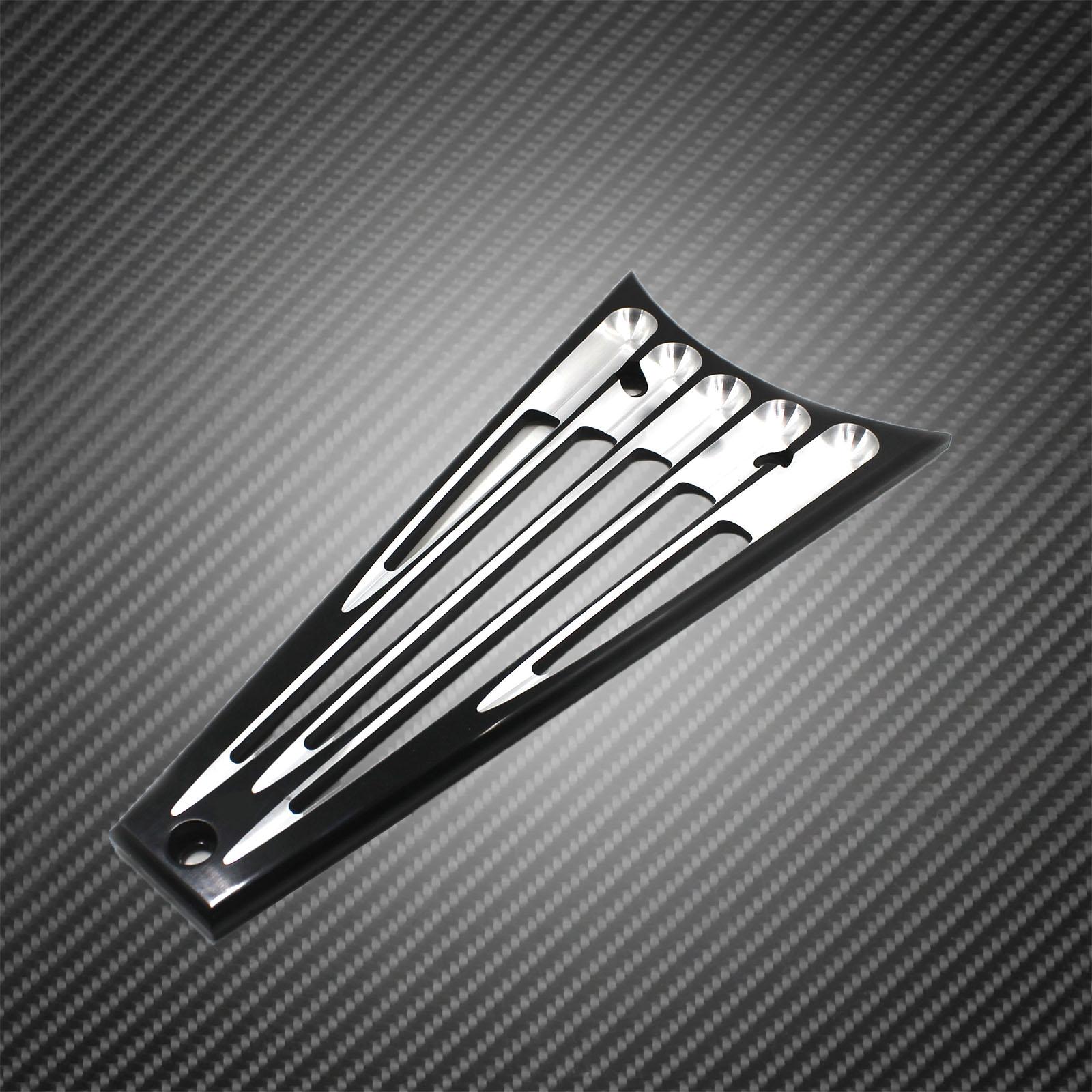 Черная рамка радиатора для мотоцикла, гриль, крышка для Harley Touring Road King Electra Street Glide Road Glide 08-13 Touring