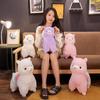 1PC 35/50CM Cute Saddle Alpaca Plush Toys Soft Plush Alpacasso Alpaca Dolls Stuffed Animal Toy Children Birthday Gifts