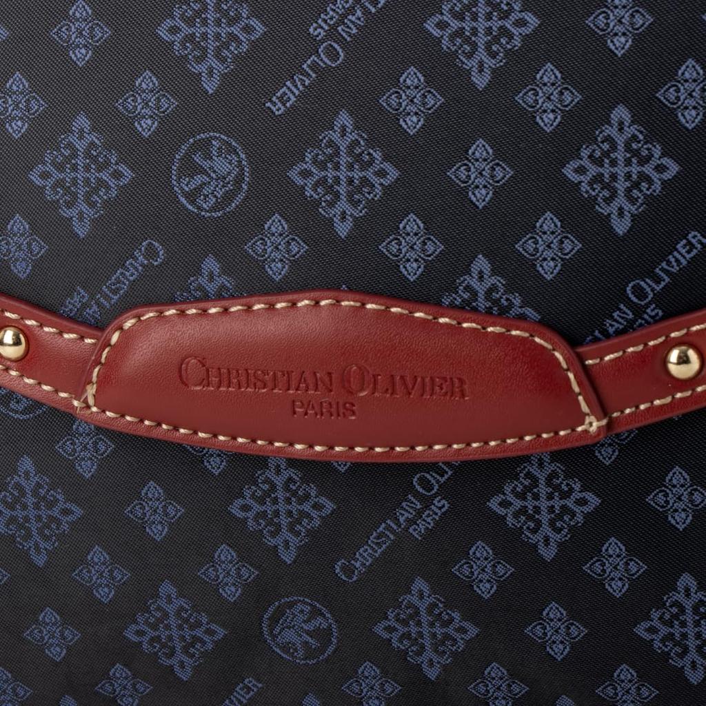 Christian Olivier Multifunctional 3-Way BackpackShoulder Bag 91 NavyWine