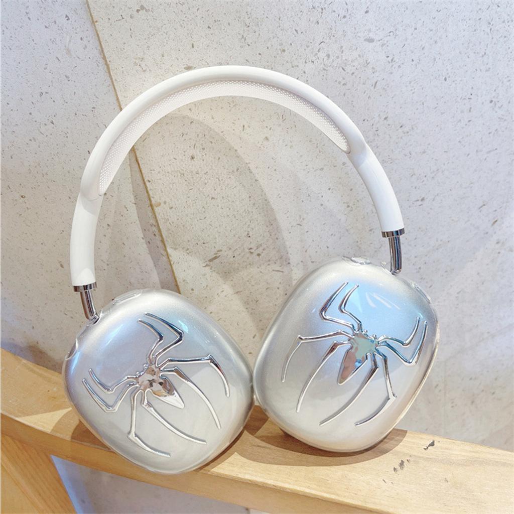 Transparent Spider Silicone Earphone Case