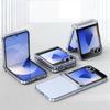 Samsung Z Flip 5/6/7 Electroplated Full Coverage Case with Hinge Protection
