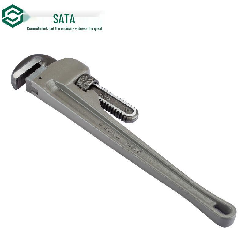 SATA Aluminum Pipe Wrench
