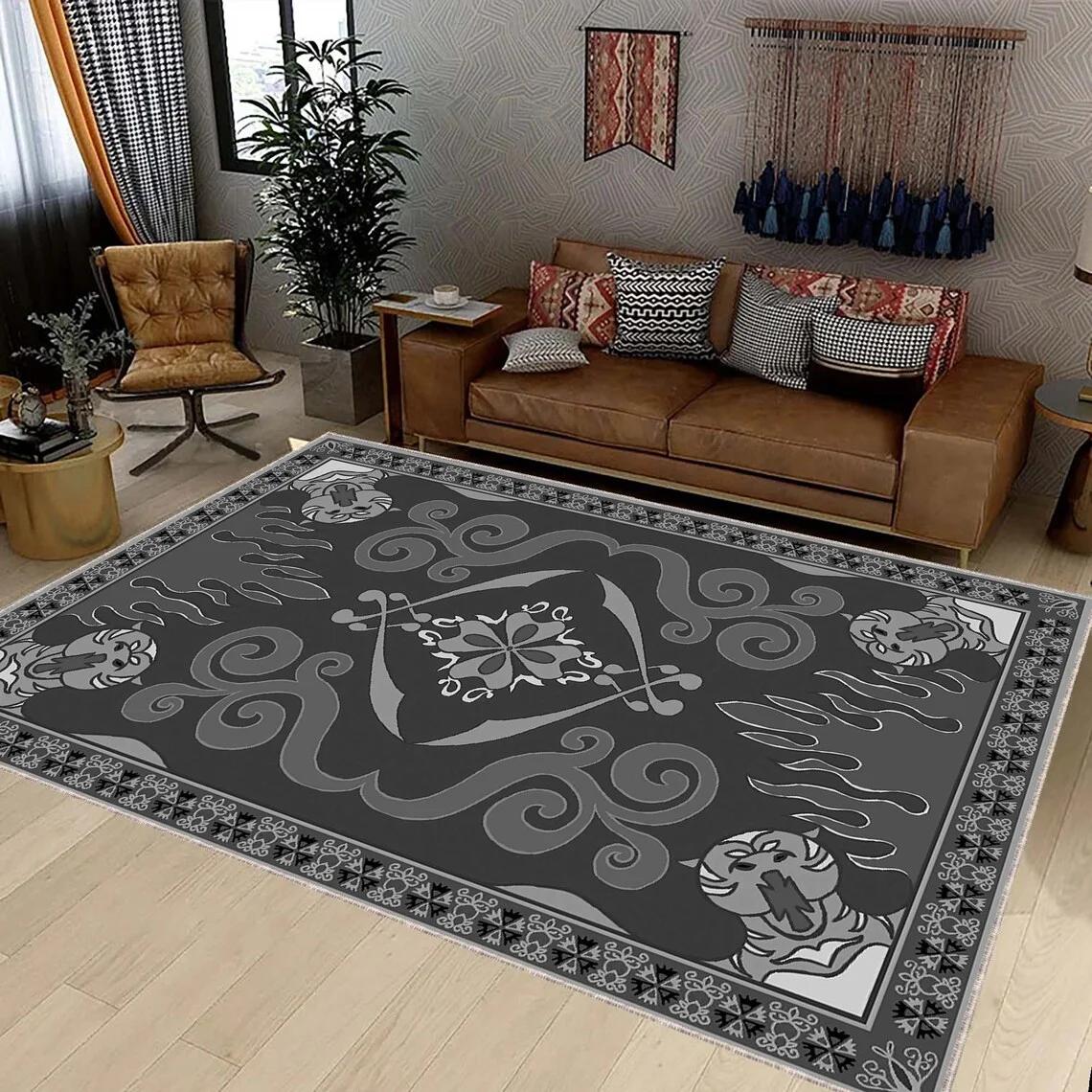Aladdin Rug, Aladdin Magic Carpet, Fantastic Living Room Rug, Kids Room Rug, Ethnic Rug, Minimalist Custom Rug, Floor Area Rug 40X60cm