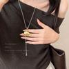 Pulling Necklace for Little Fish - Simple and Stylish, Unique Design, Cute Long Winter Decorative Sweater Chain