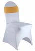 Chair Band With Bow, Elastic, Gold Sequin