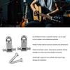 6PCS Metal Electric Guitar String Retainer String Trees For Electric Guitar  Guitar Part Upgrade