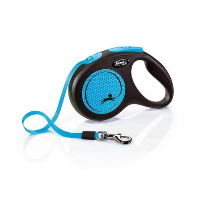 Medium Neon Taped Retractable Dog Lead