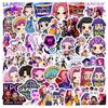 2025 new 50PC KPOP Anime Demon Hunters Graffiti Stickers Set Waterproof Decorative for Water Cup Mobile Laptop Unique Collection