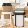 Metal Cup Holder, Clamp-on Tabletop, Fits Under-Desk Storage, Space-Saving, Easy Installation, Spill-Proof, Multifunctional Storage Rack for Cups, Mug
